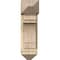 Ekena Millwork Merced Arts and Crafts Rough Sawn Bracket w/ Offset Brace, Douglas Fir, 8"W x 20"D x 28"H BKT0806X20X28MRC03RDF - alternate 4